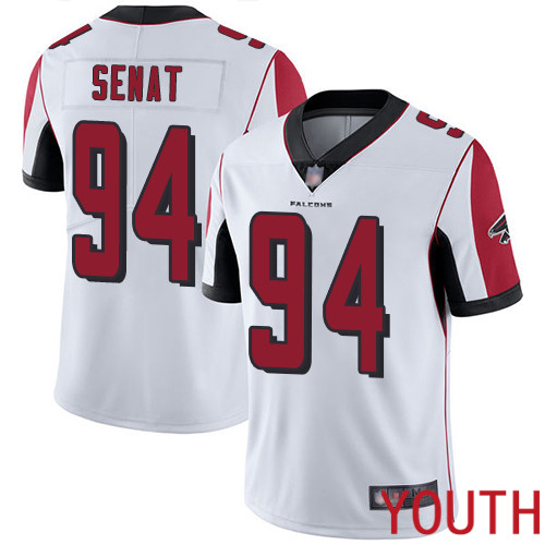 Atlanta Falcons Limited White Youth Deadrin Senat Road Jersey NFL Football 94 Vapor Untouchable